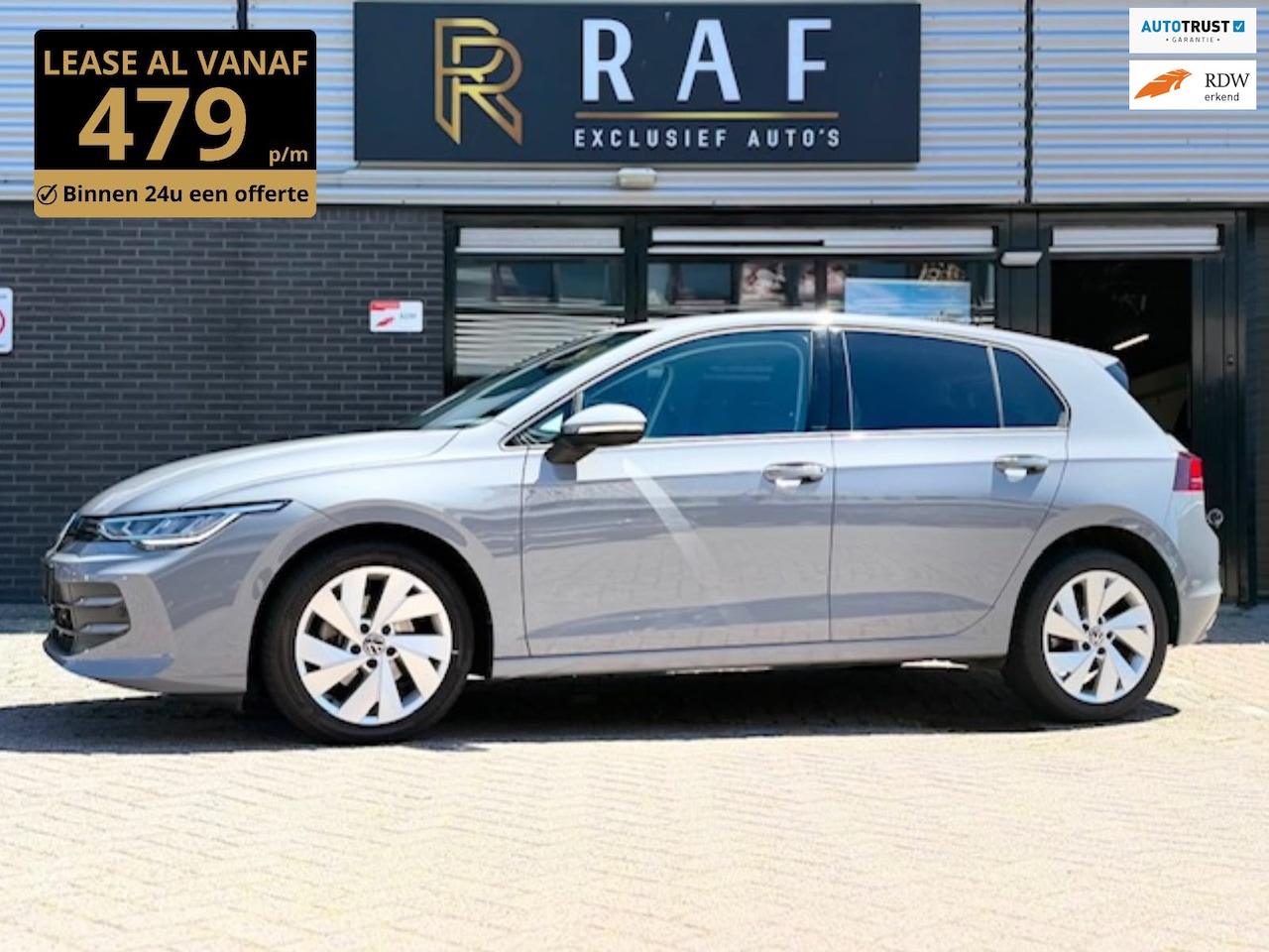 Volkswagen Golf - 1.5 TSI 1.5 TSI,Stuurverw,Airco,Carplay,Cruise Adaptief,lane control,Front control,Stoelverw,isofi - AutoWereld.nl