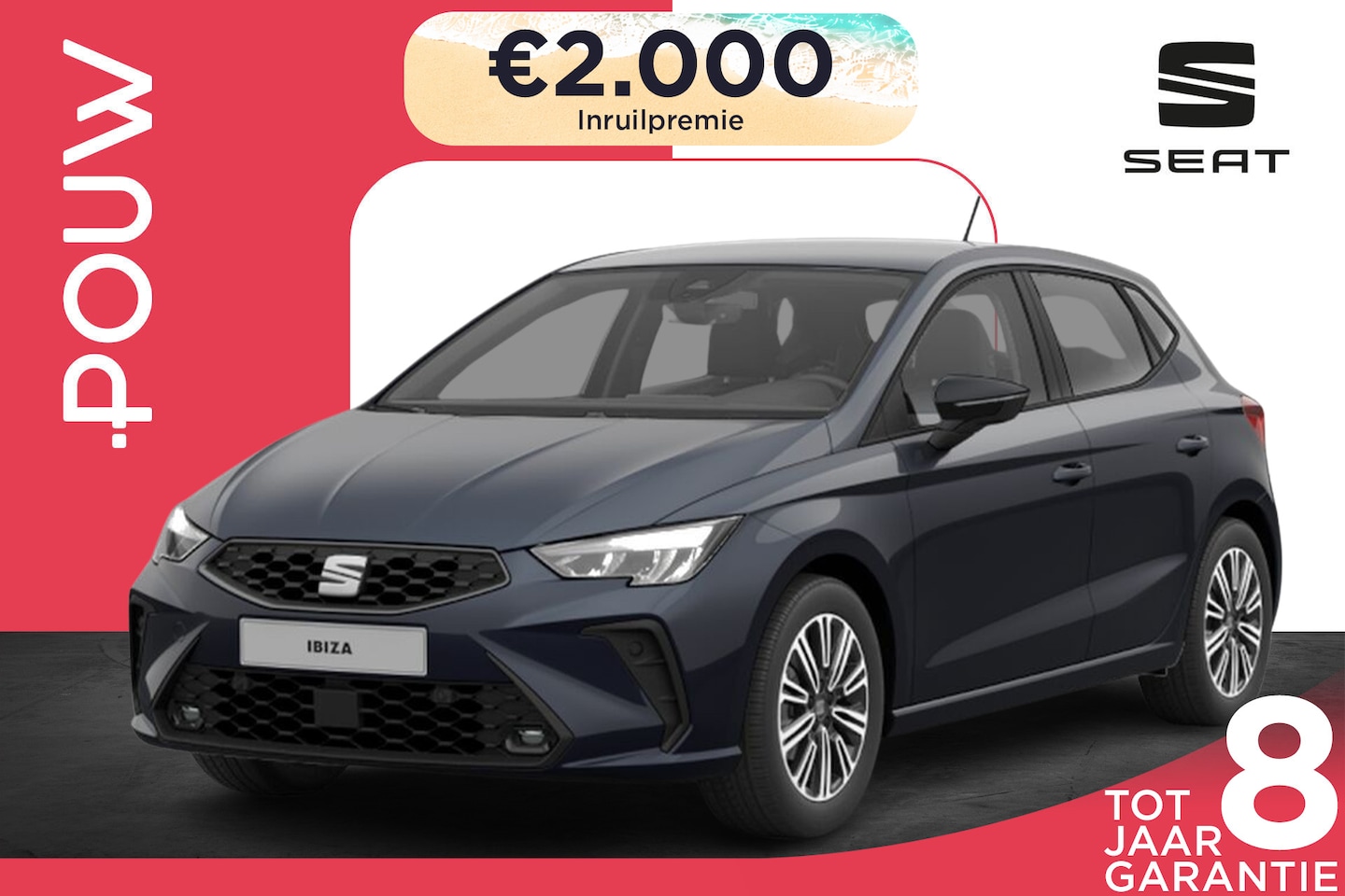 SEAT Ibiza - 1.0 EcoTSI 95pk Style Business Connect | Stoelverwarming | Cruise Control - AutoWereld.nl