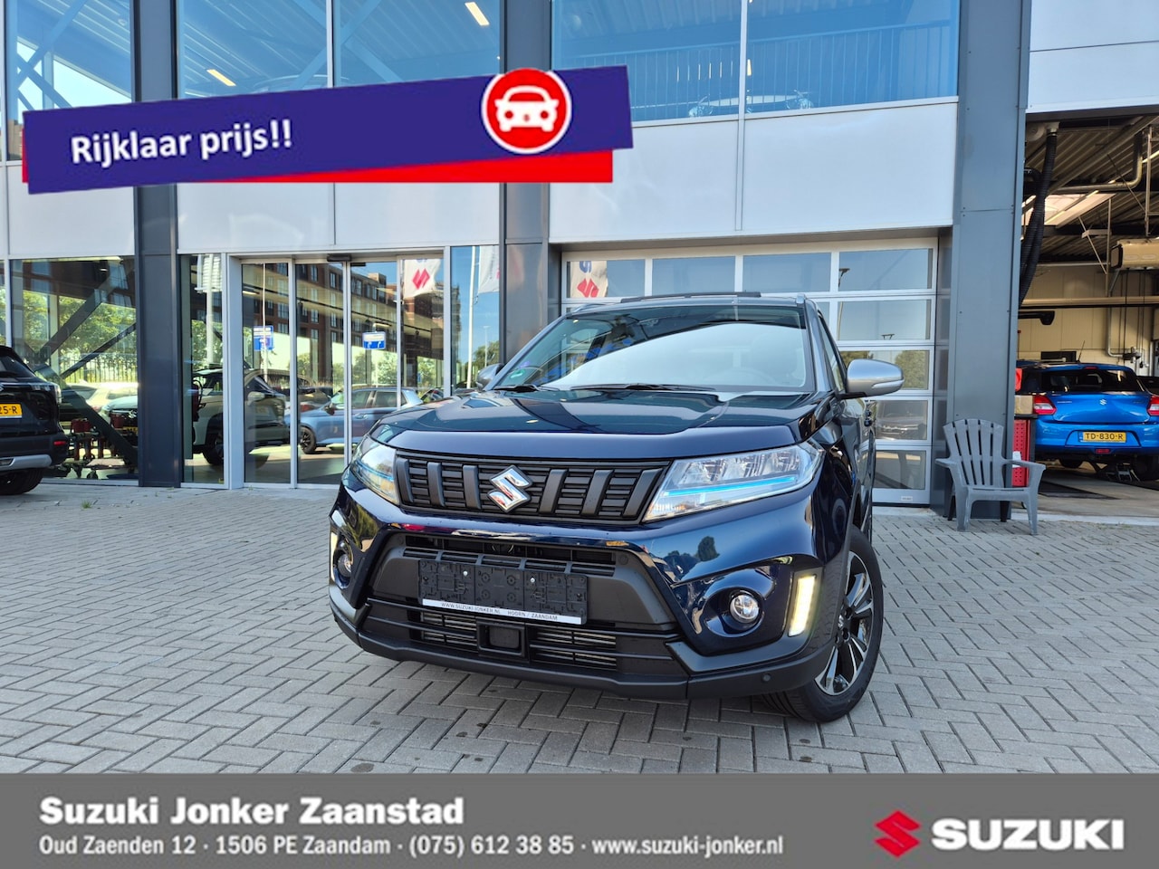 Suzuki Vitara - 1.4 Boosterjet Style Smart Hybrid Rhino Panodak! - AutoWereld.nl