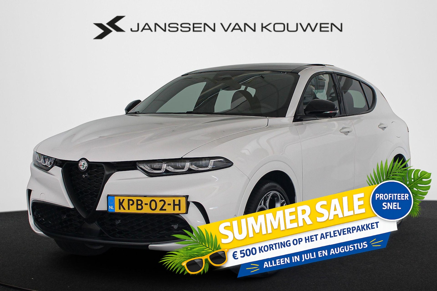 Alfa Romeo Tonale - 1.3T PHEV Tributo Italiano SOH 99% Panoramadak Harman Kardon 360 Camera - AutoWereld.nl