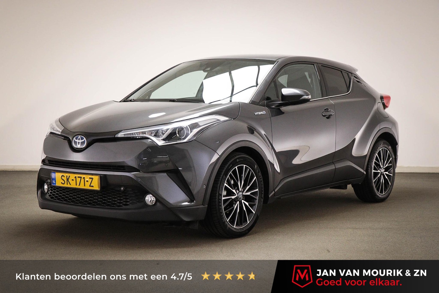 Toyota C-HR - 1.8 Hybrid Executive | HALF LEDER | STOELVERWARMING | CLIMA | JBL DAB | CAMERA - AutoWereld.nl