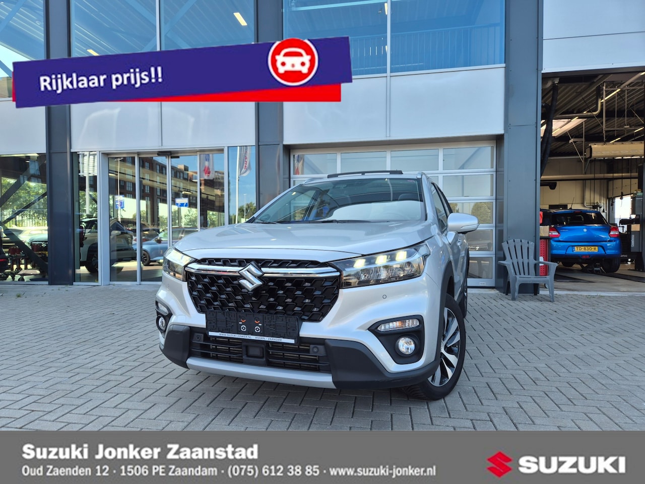 Suzuki S-Cross - 1.4 Style Smart Hybrid Automaat Panodak/Trekhaak! - AutoWereld.nl
