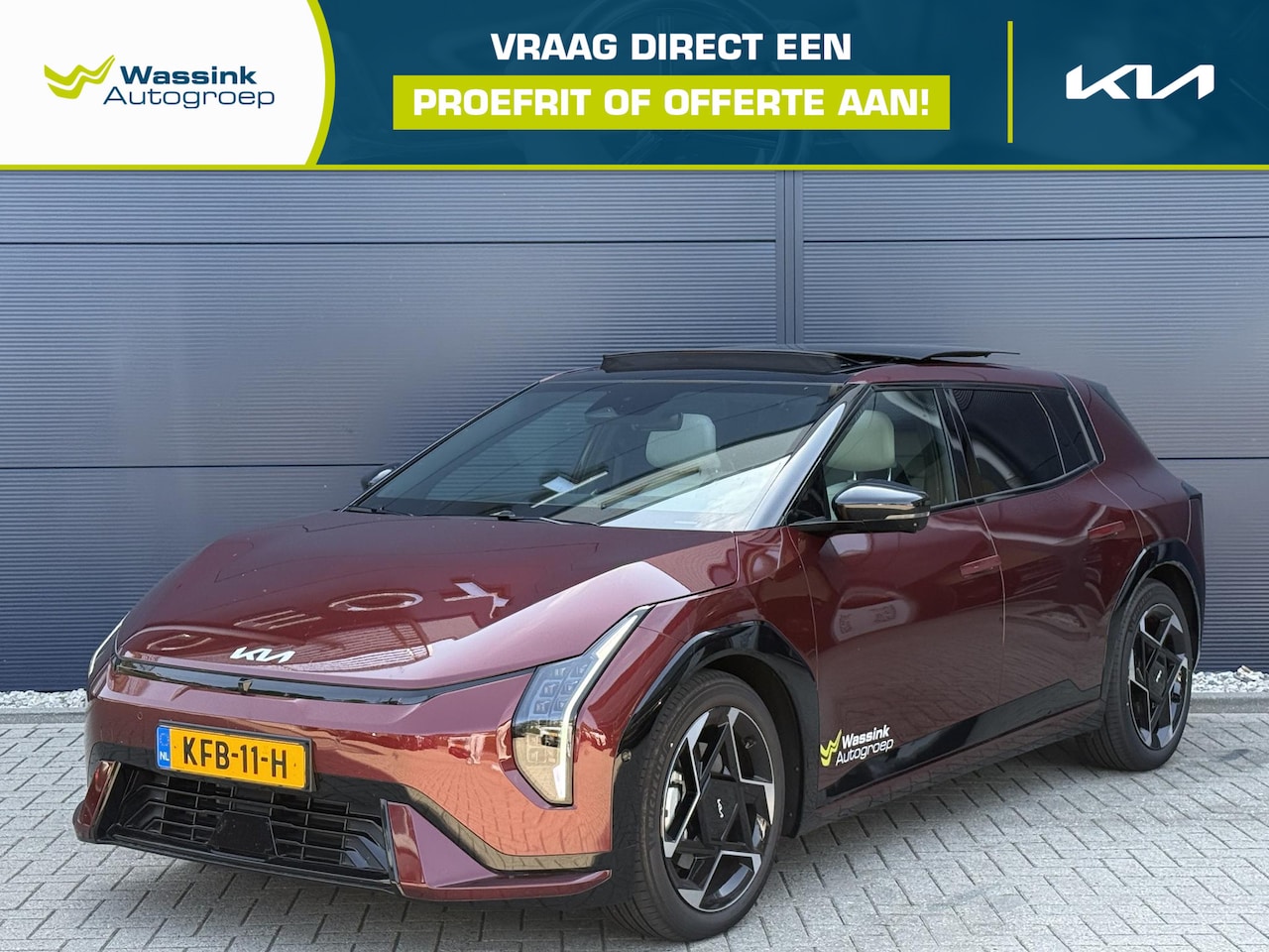 Kia EV4 - 81,4 kWh 204PK GT-PlusLine | Stoelverwarming | Navigatie | 360 Camera | Harman Kardon Audi - AutoWereld.nl