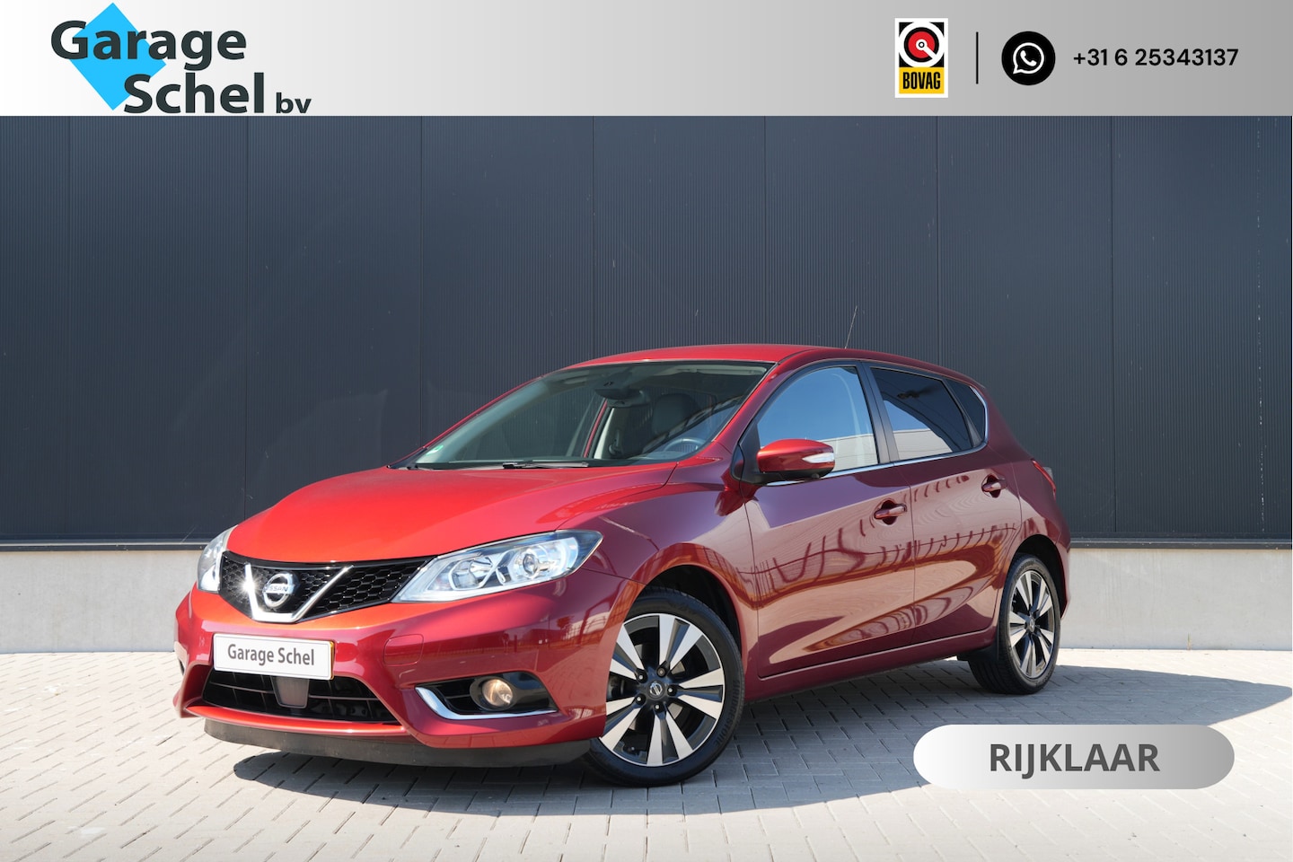 Nissan Pulsar - 1.2 DIG-T Tekna - Keyless - Stoelverwarming - Blindspot - 360 Camera - Navi - DAB - AutoWereld.nl