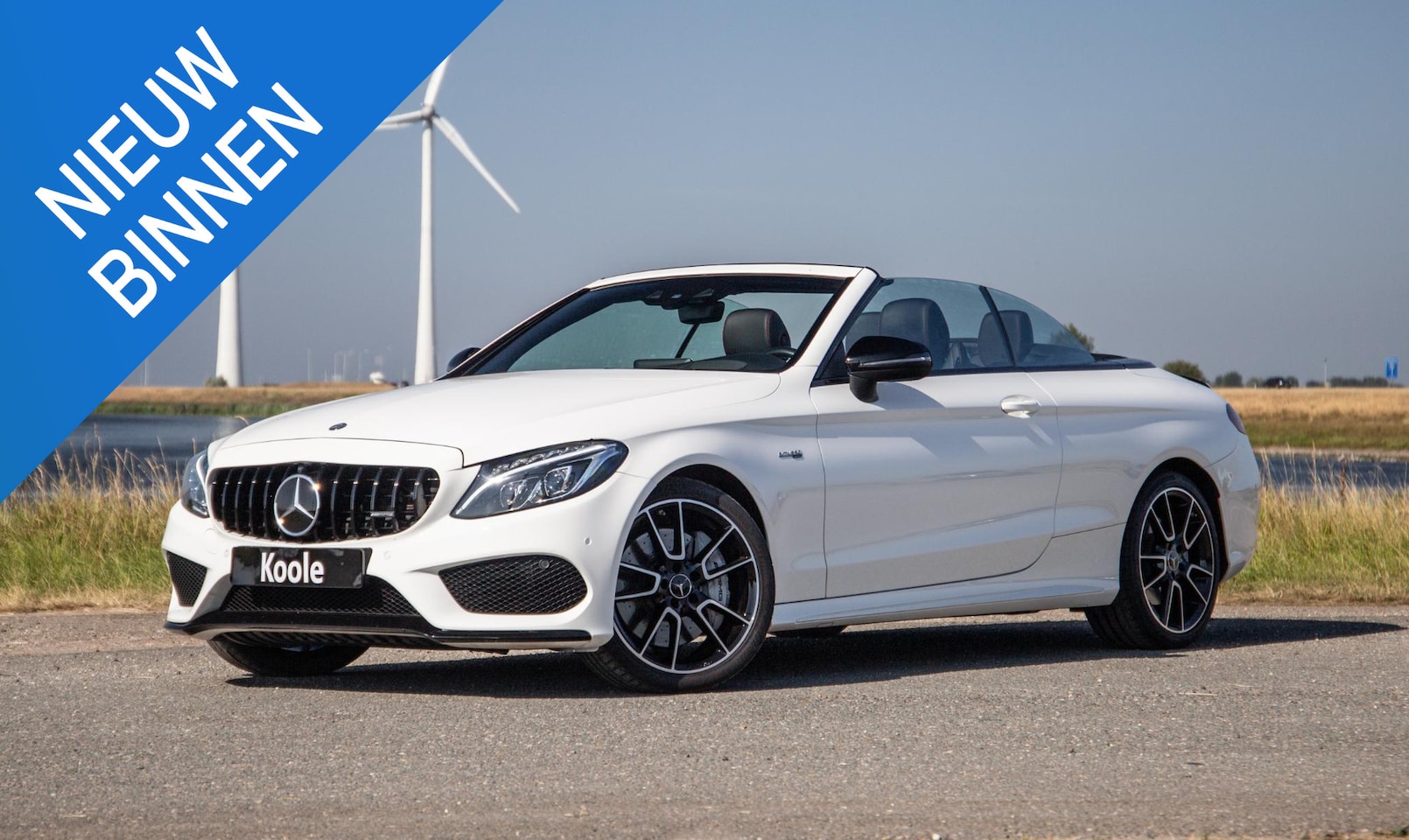 Mercedes-Benz C-klasse Cabrio - AMG 43 4MATIC DEALER ONDERHOUDEN / NEKVERWARMING / CAMERA / BURMESTER / AIRCO - AutoWereld.nl