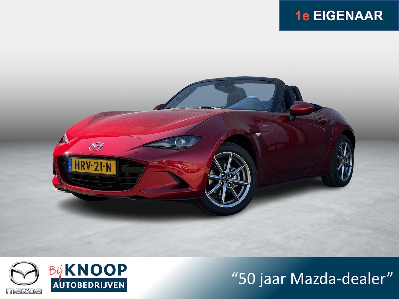 Mazda MX-5 - 1.5 SkyActiv-G 132 Exclusive-Line | Camera| Leder | Garantie 06-2031 | - AutoWereld.nl