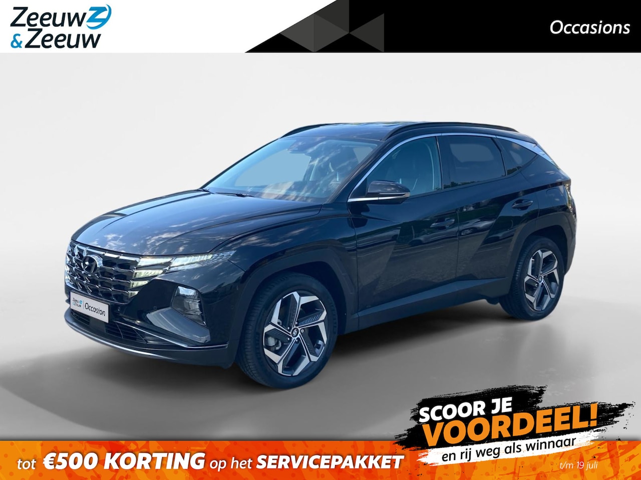 Hyundai Tucson - 1.6 T-GDI HEV Premium | 1650kg trekgewicht | Leder | 360 Camera | Navi | Stoelverwarming e - AutoWereld.nl