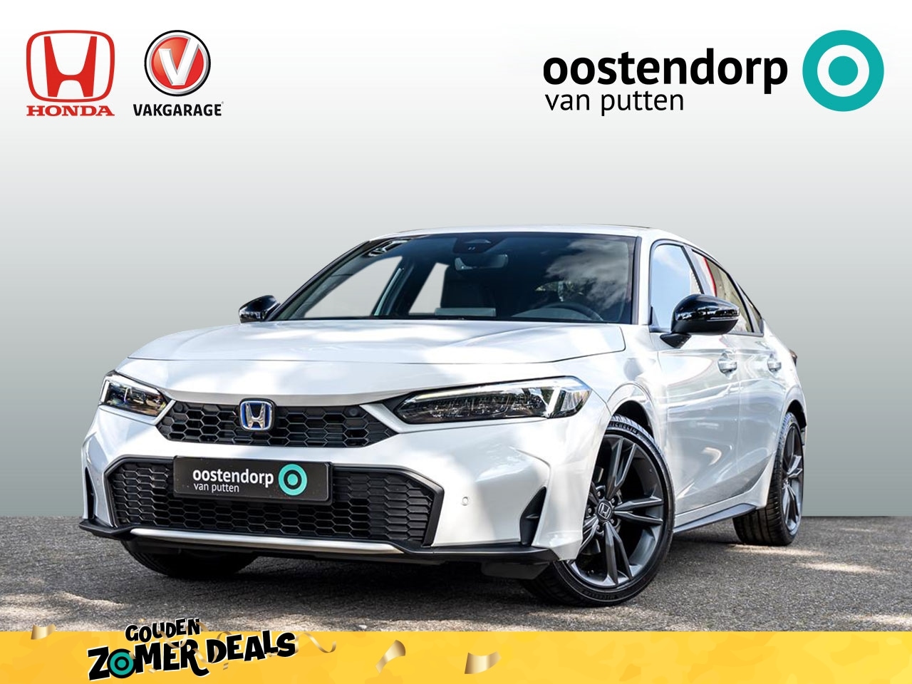 Honda Civic - 2.0 Full Hybrid Sport | NL auto l 8 jaar garantie | 1000 euro vooraadkorting | Platinum Wh - AutoWereld.nl