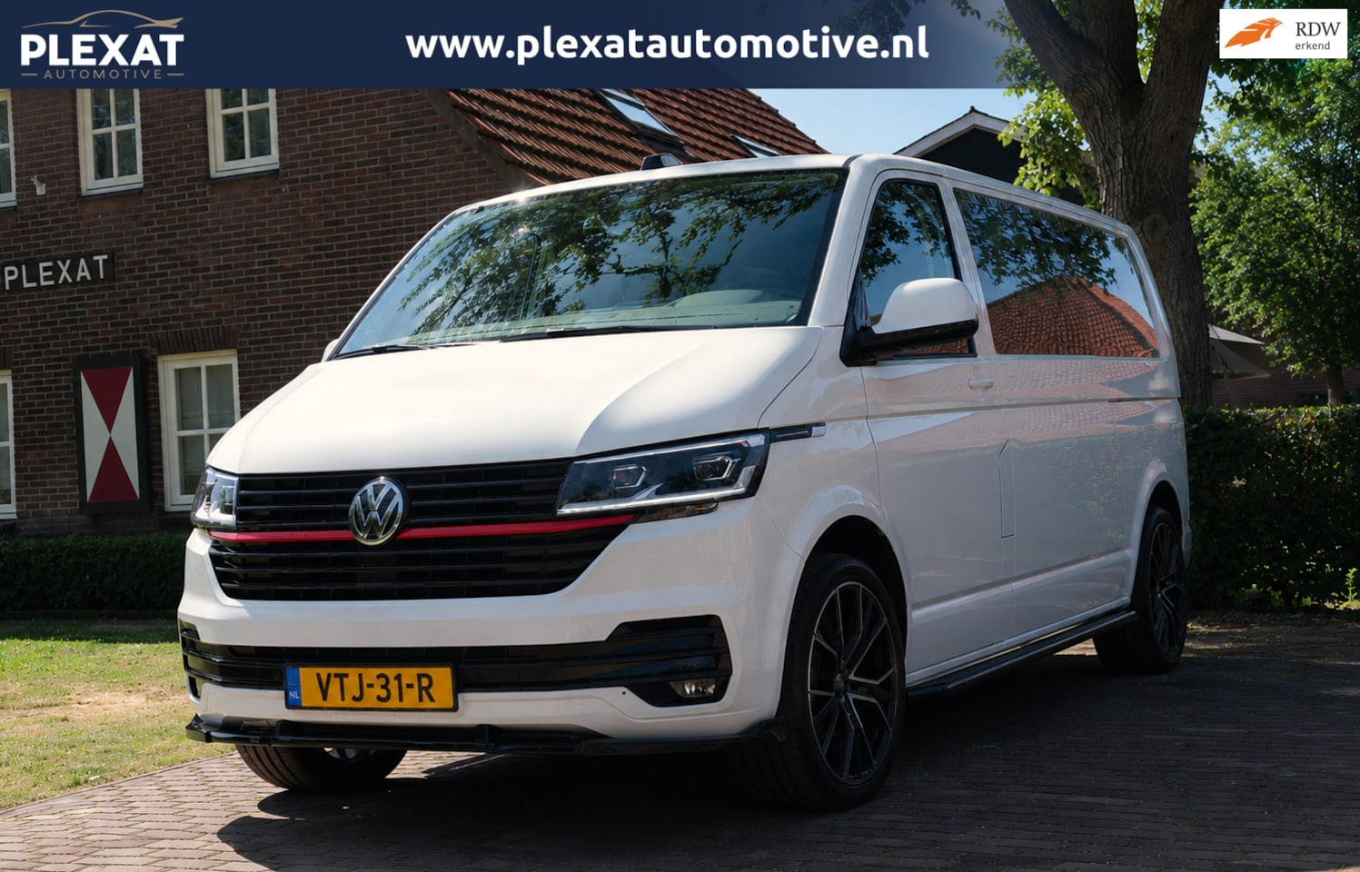 Volkswagen Transporter - 2.0 TDI L2H1 28 Comfortline Aut | 20 Inch | LED | Facelift | Splitter | Apple Carplay | Le - AutoWereld.nl