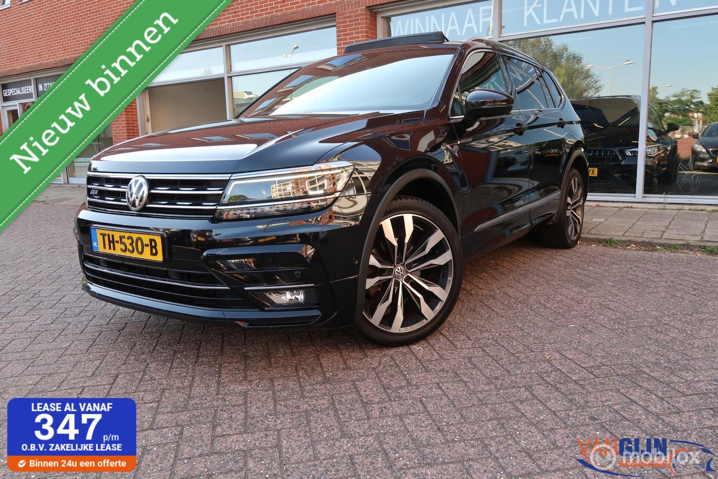 Volkswagen Tiguan Allspace - 1.4 TSI R-Line 7p. Pano Navi Automaat - AutoWereld.nl
