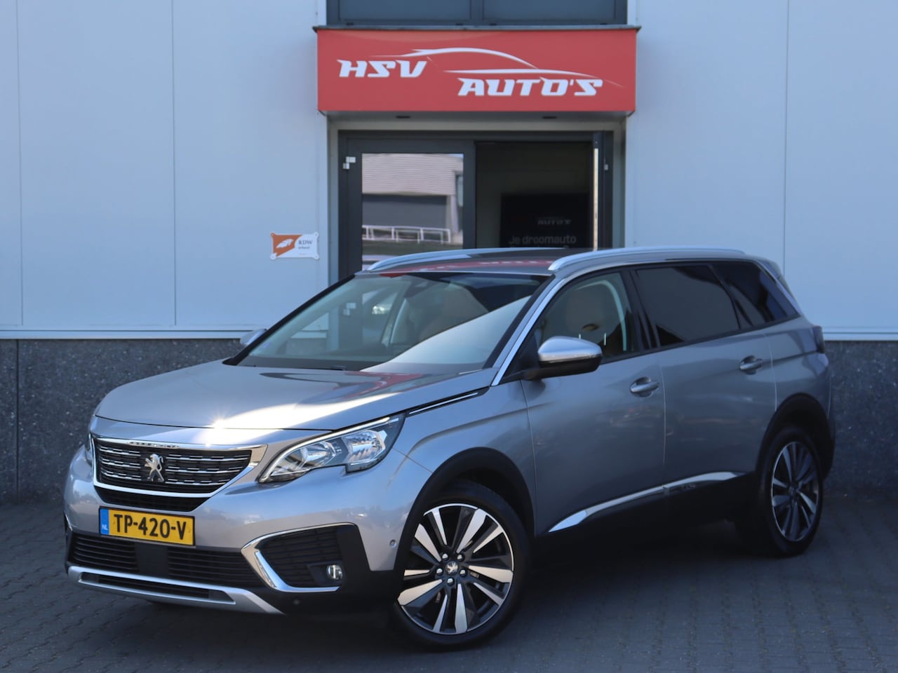 Peugeot 5008 - 1.2 PureTech Blue Lease Premium 7-pers LEER org NL - AutoWereld.nl