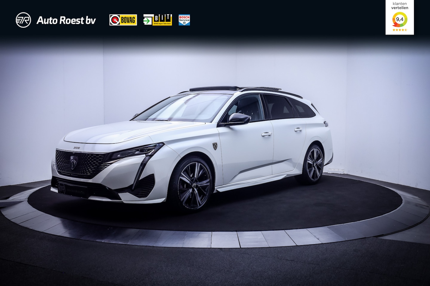 Peugeot 308 SW - 1.2T Aut. GT-Pack PANO | AGR COMFORT | MEMORY | 360 CAM | STUUR+STOELVERW | CARPLAY | NAVI - AutoWereld.nl