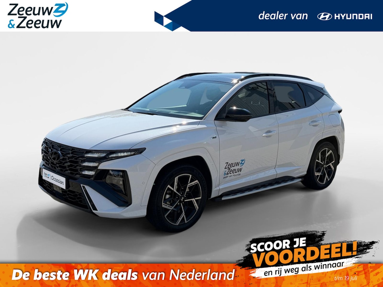 Hyundai Tucson - 1.6 T-GDI PHEV Premium Sky | SCHUIF-/ KANTELDAK | STOELVERWARMING-/ VERKOELING | 360 GRADE - AutoWereld.nl