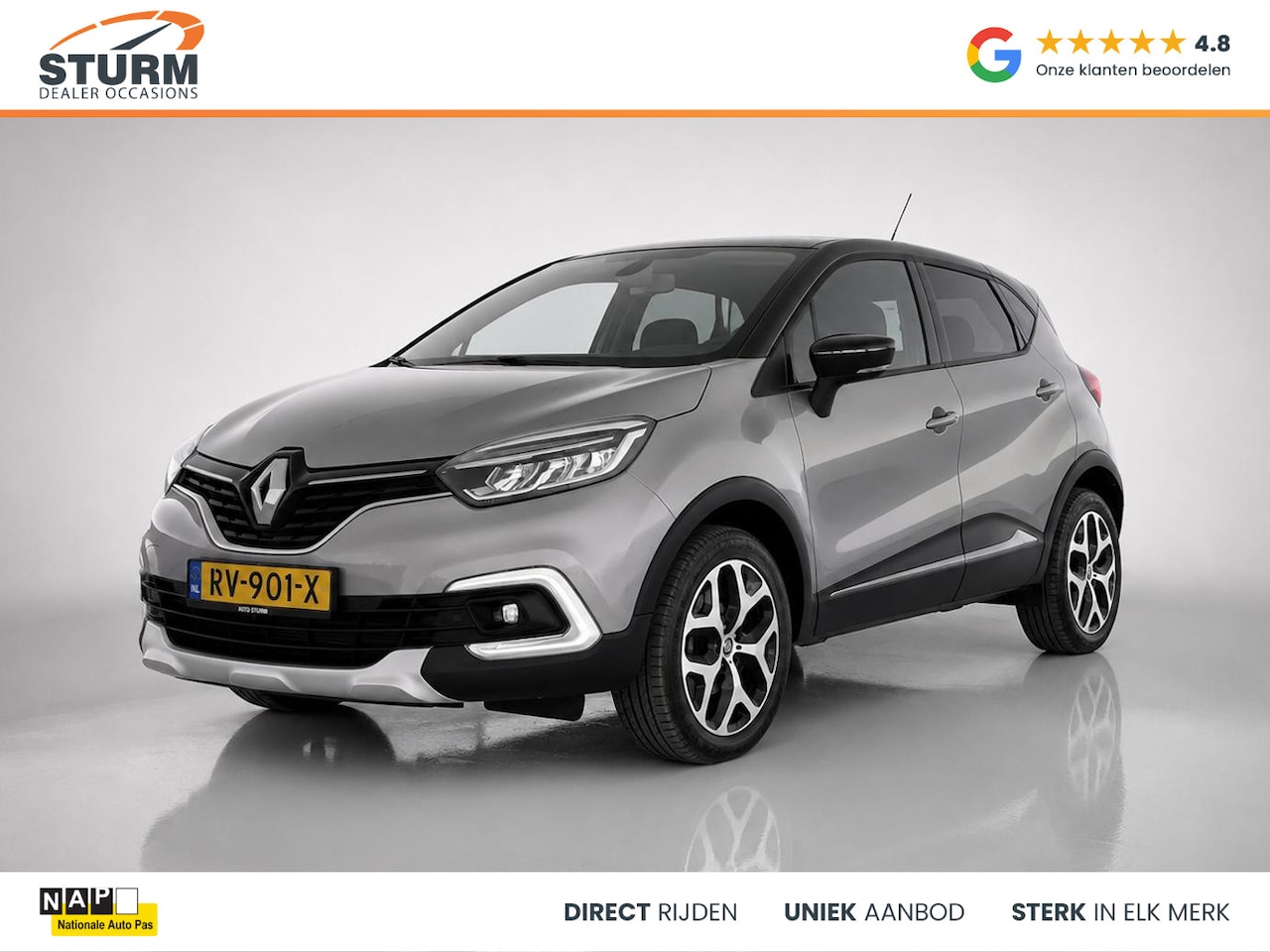 Renault Captur - 1.2 TCe Intens Automaat, NL-Auto incl. Trekhaak! - AutoWereld.nl