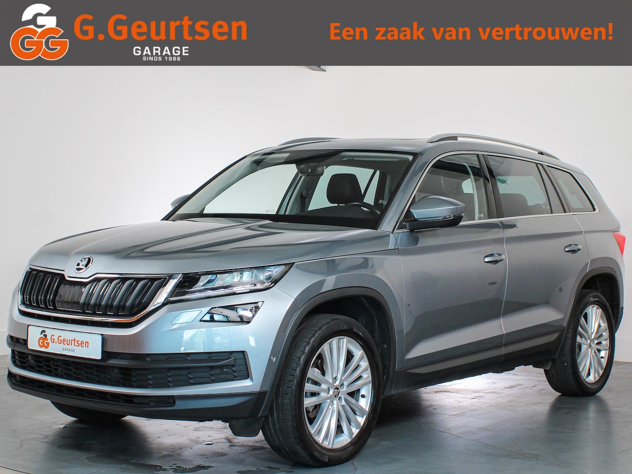 Skoda Kodiaq - 1.5 TSI Business Edition Plus 7-Persoons, Leder, Trekhaak draaibaar, 360° Camera, Nette au - AutoWereld.nl