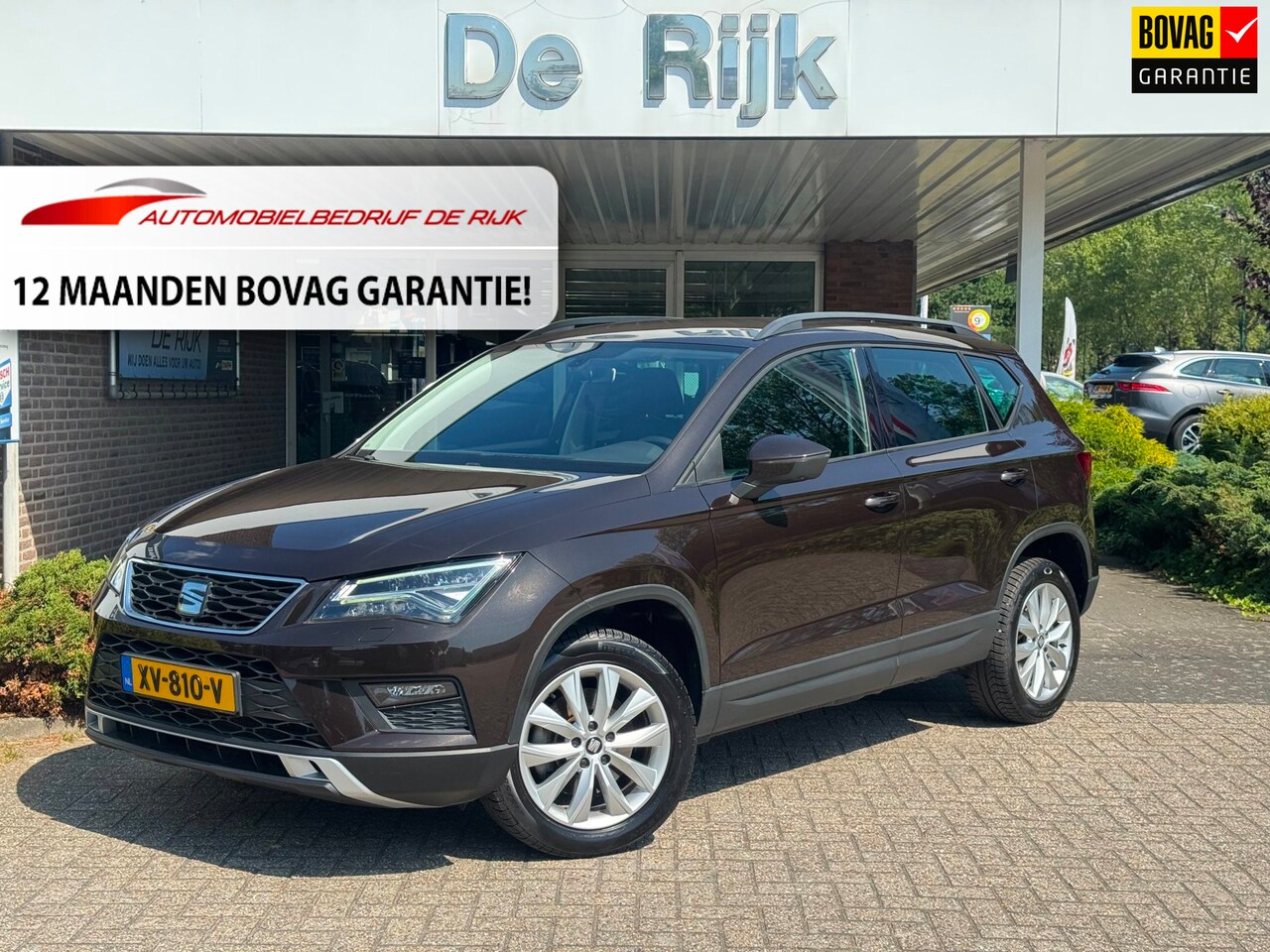 SEAT Ateca - 1.4 EcoTSI | Navi, PDC, Cruise, Stoelverw., Trekhaak wegkl., Climate | Goed onderhouden! | - AutoWereld.nl