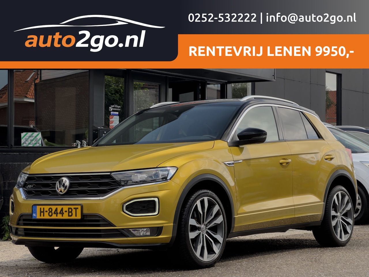 Volkswagen T-Roc - 1.5 TSI AUT7 R-LINE-SPORT NAVI CAMERA DIGI-DASH LED LMV PDC - AutoWereld.nl