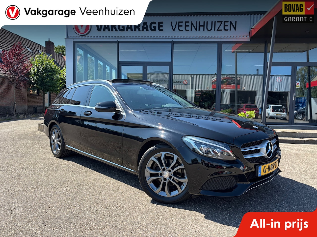 Mercedes-Benz C-klasse Estate - 180 Prestige|Rijklaar prijs|Pano dak|Elek. stoelen|Elek. klep|Stoelverw.| - AutoWereld.nl