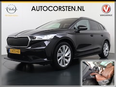 Skoda Enyaq iV - 60 Panoramadak Trekhaak Leder Adap.Cruise Stoel+Stuur+Achterbankverwarming Camera 3-Zone E