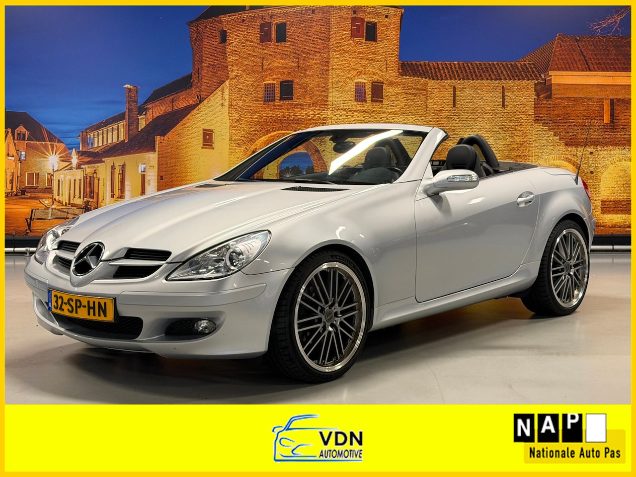 Mercedes-Benz SLK-klasse - 200 Kompressor Automaat Leer Airscarf - AutoWereld.nl
