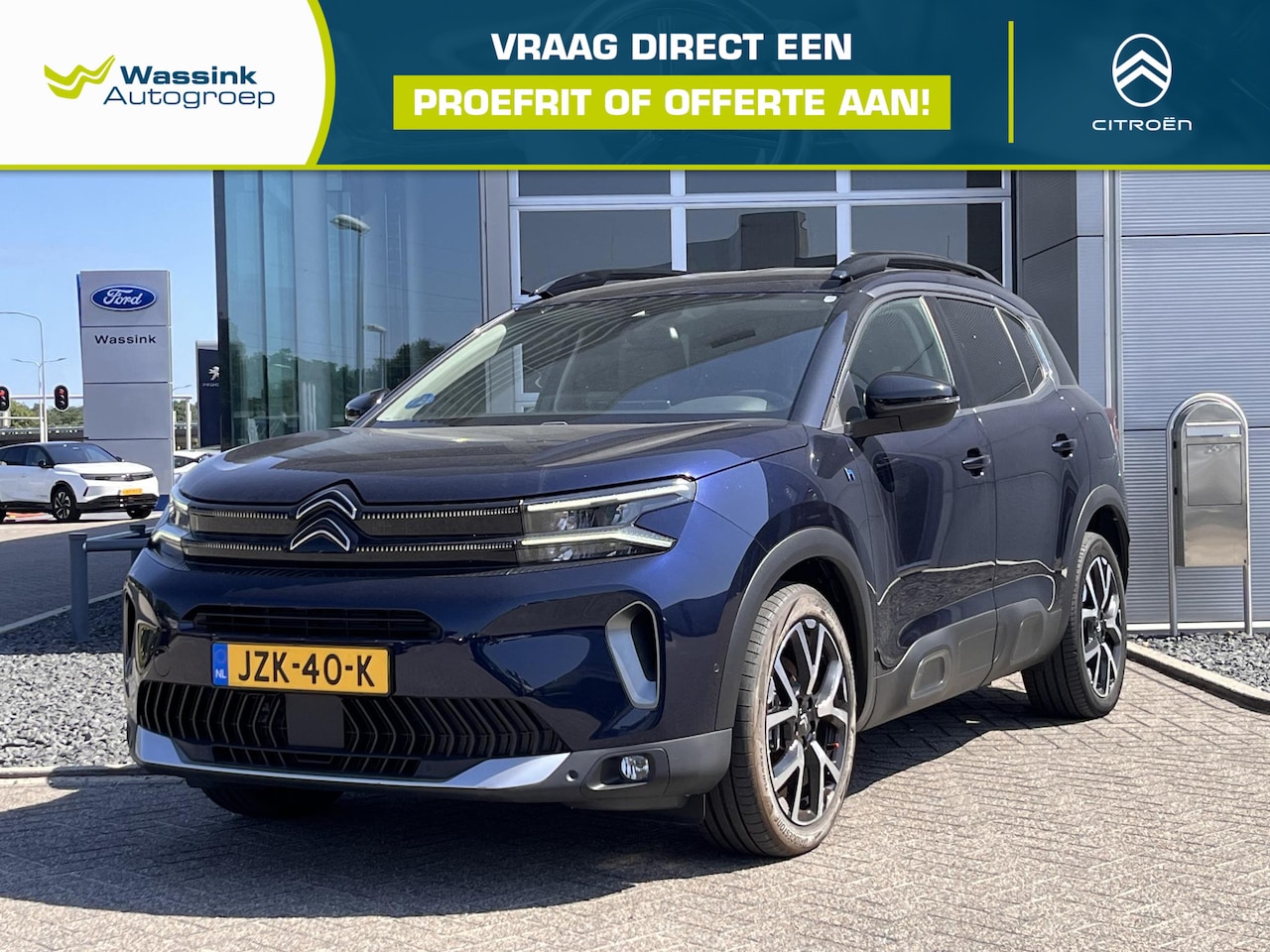 Citroën C5 Aircross - 1.6 Plug-in Hybrid 225 Shine Elektrische Stoel | Stoelverwarming | Adaptieve Cruise | PDC - AutoWereld.nl