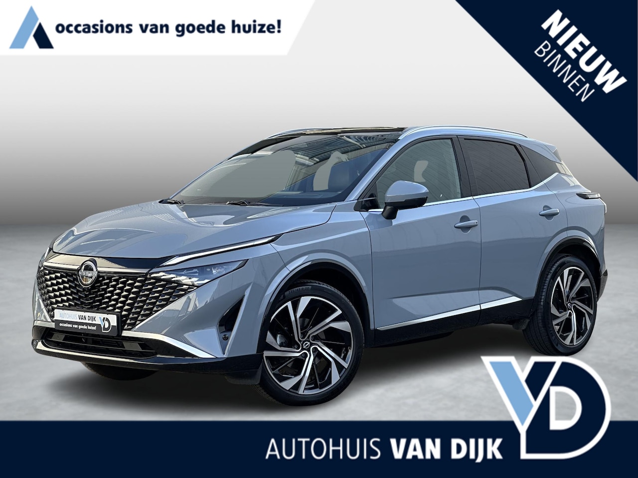 Nissan Qashqai - 1.3 MHEV Xtronic Tekna Plus | BOSE/Nappa Leder/Head-Up/Massage/360° camera/Adapt.Cruise - AutoWereld.nl
