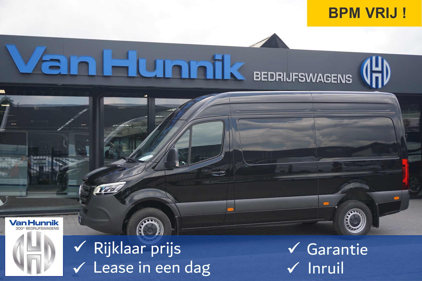 Mercedes-Benz Sprinter - 317CDI Pro L2H2 BPM VRIJ!! 10.25" Mbux Cam, Gev. Stoel, 3.5T Trekgewicht, LED!! NR. A720* - AutoWereld.nl