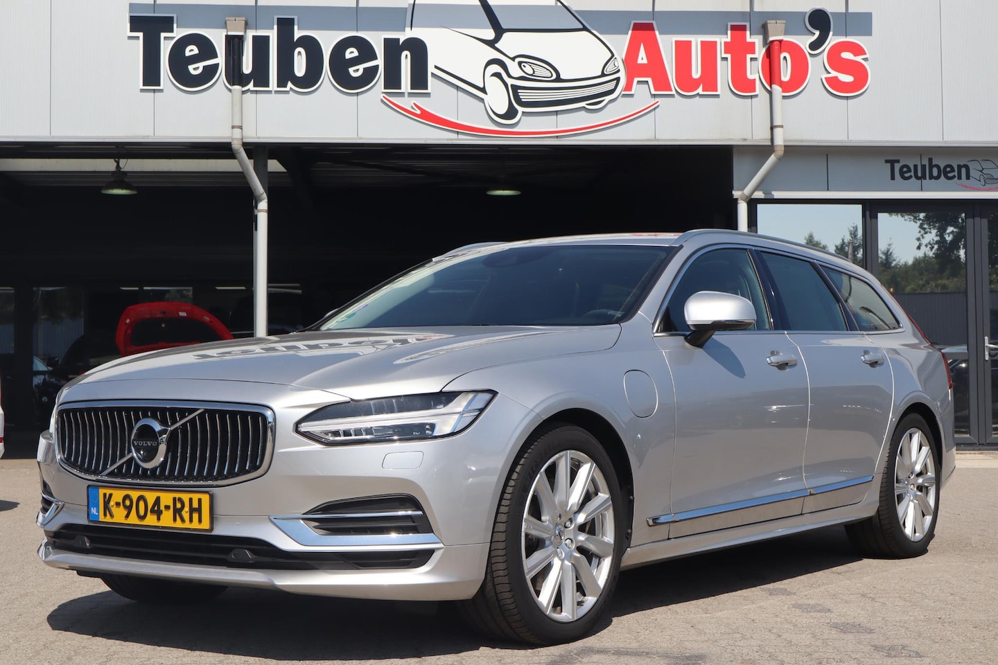 Volvo V90 - 2.0 T8 AWD Inscription | Adaptive cruise | Trekhaak elek wegklapbaar | Head-up Display - AutoWereld.nl