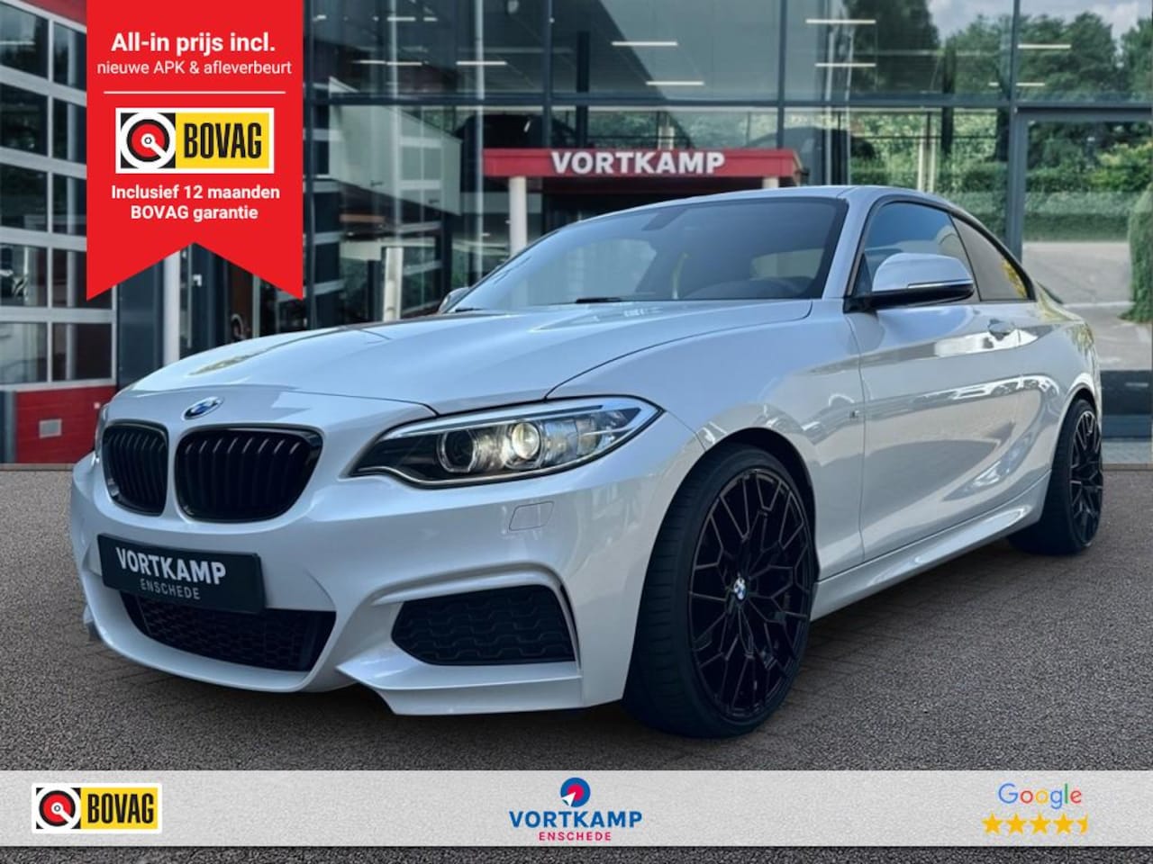 BMW 2-Serie - 218i M-PAKKET NAVI/LEDER/CRUISE/PDC/STOELVERW - AutoWereld.nl