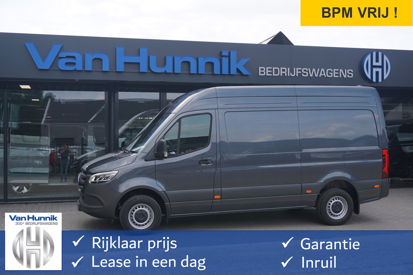 Mercedes-Benz Sprinter - 317CDI Pro L2H2 BPM VRIJ!! 10.25" Mbux Cam, Gev. Stoel, 3.5T Trekgewicht, LED!! NR. A528* - AutoWereld.nl