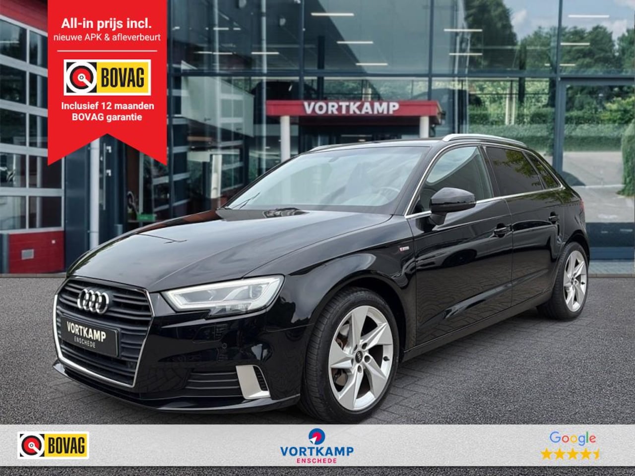 Audi A3 - 1.0 TFSI S-TRONIC SPORT S-LINE PDC/CRUISE/CLIMA/LED/NAVI - AutoWereld.nl