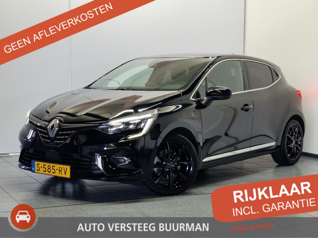 Renault Clio - 1.6 E-Tech Hybrid 145 Techno Navigatie, Keyless Entry/Start, Achteruitrijcamera, Parkeerse - AutoWereld.nl