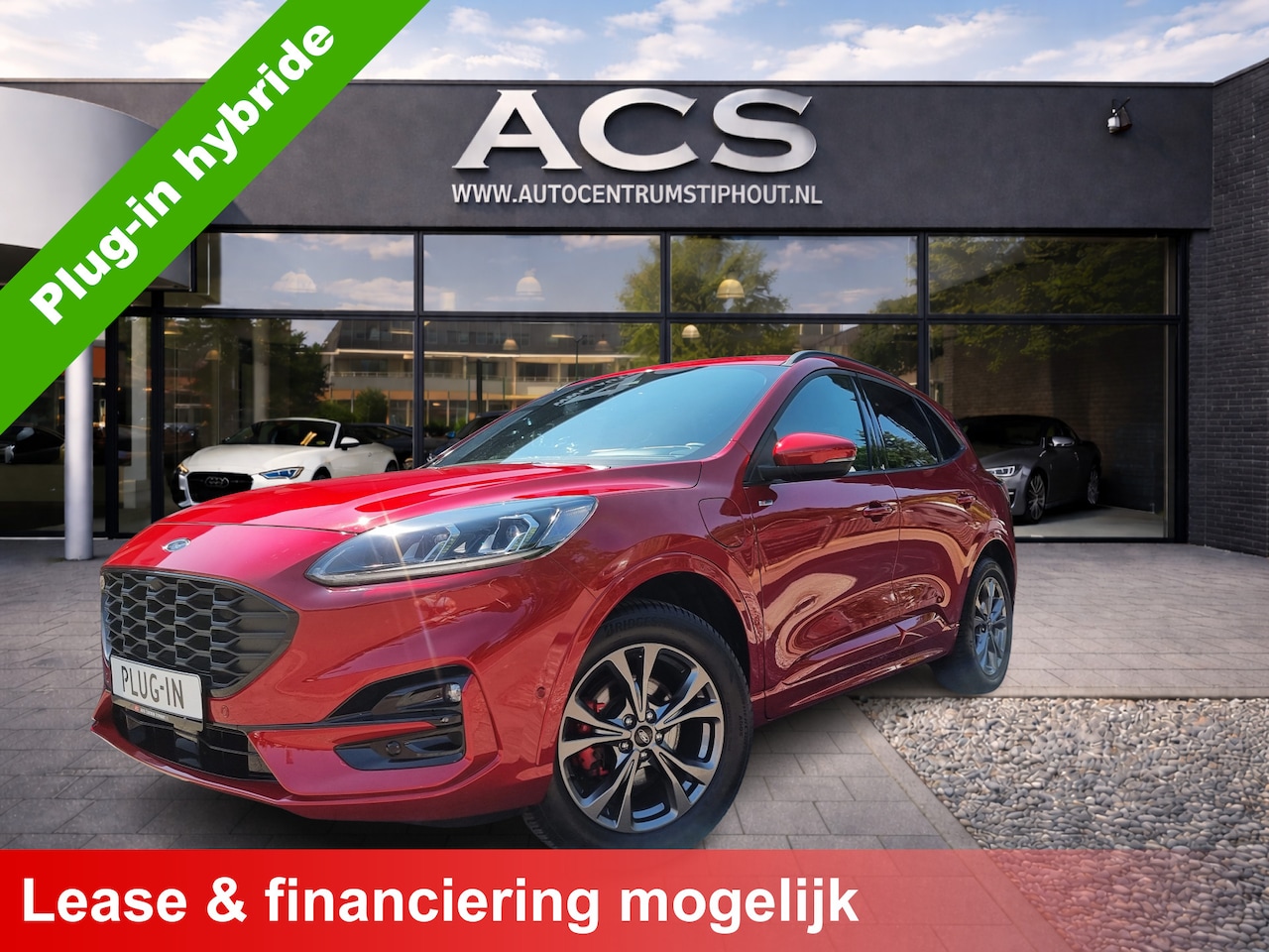 Ford Kuga - 2.5 PHEV ST-Line X | Ad.cruise | Head-Up | Winterpack | Smetteloze staat! - AutoWereld.nl
