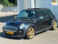 MINI 3-Deurs - 1.6 Cooper S Compressor (R53) Park Lane | Schuifdak | Focal | Gouden velgen