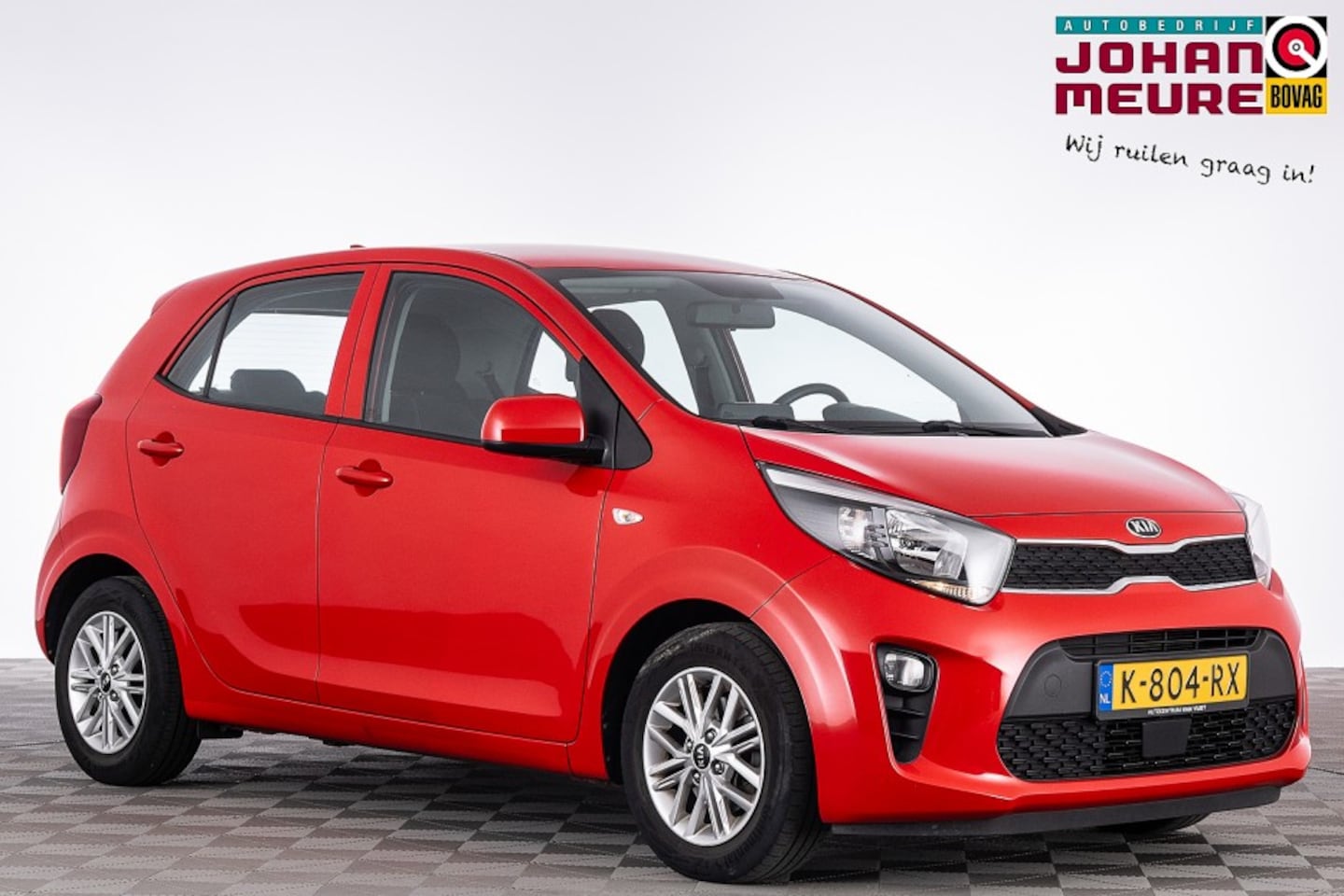 Kia Picanto - 1.0 DPi DynamicLine ✅ 1e Eigenaar | VELGEN | CARPLAY - AutoWereld.nl