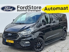Ford Transit Custom - 320 2.0 TDCI L2H1 Platinum Edition AUT DC | Trekhaak | 100% dealer onderhouden | Leder | T
