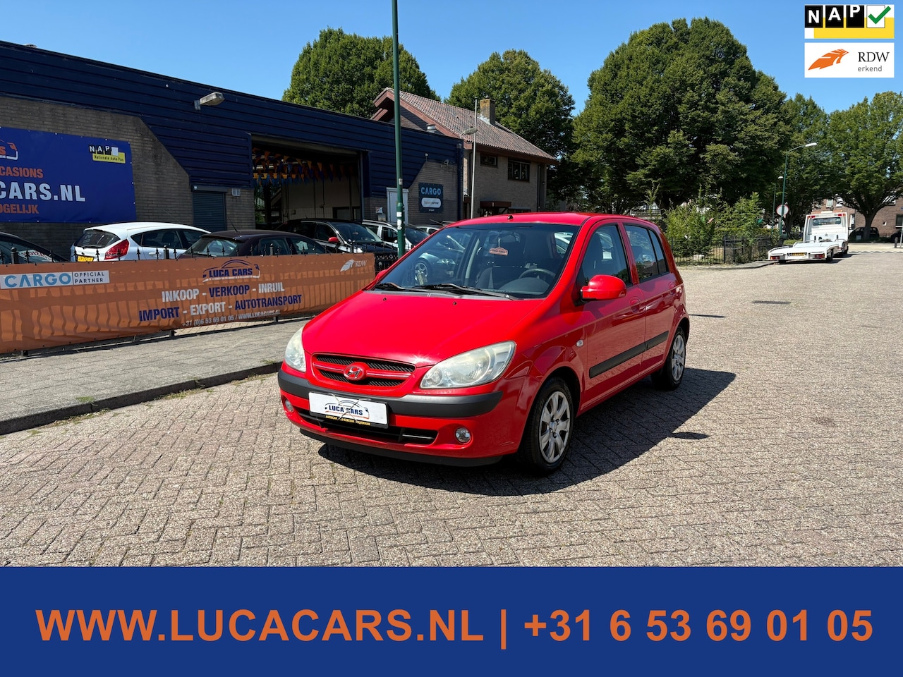 Hyundai Getz - 1.4i Active Cool Airco NIEUWE APK! - AutoWereld.nl