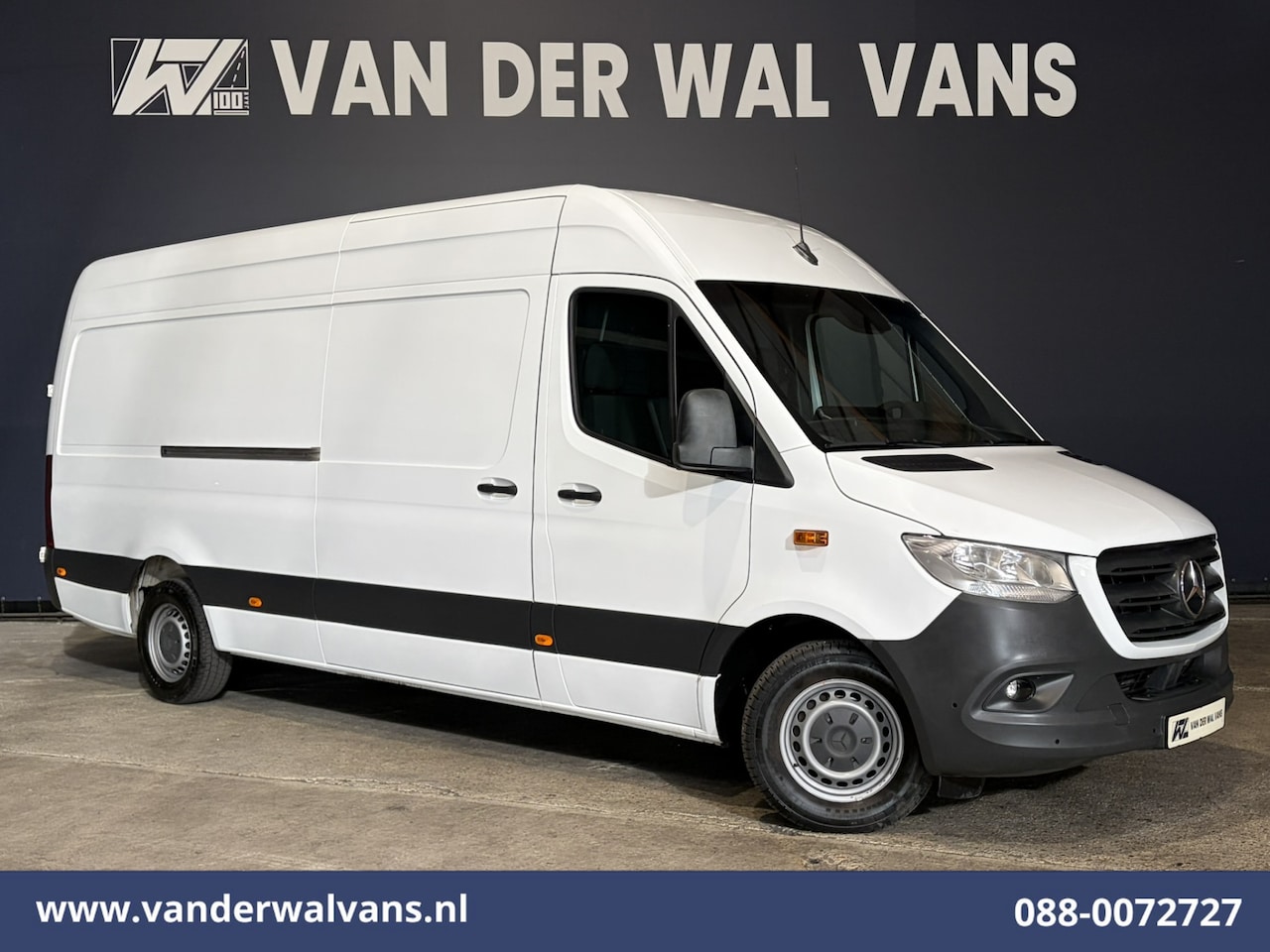 Mercedes-Benz Sprinter - 316 CDI 164pk L3H2 Euro6 Airco | Camera | Navigatie | Apple Carplay | Chauffeursstoel Crui - AutoWereld.nl