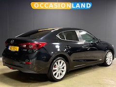 Mazda 3 - 3 2.2D GT-M|HUD|PDC|KEYLESS|LEDER|BOSE|DODEHOEK|CRUISE|STOELV|BLUETOOTH|18INCH|