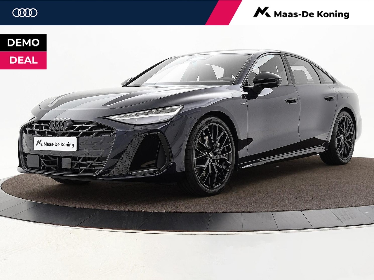 Audi A6 Limousine - 2.0 e-hybrid quattro S edition 299 PK · Tech plus · 21" LM Velgen · Exterieurpakket zwart - AutoWereld.nl