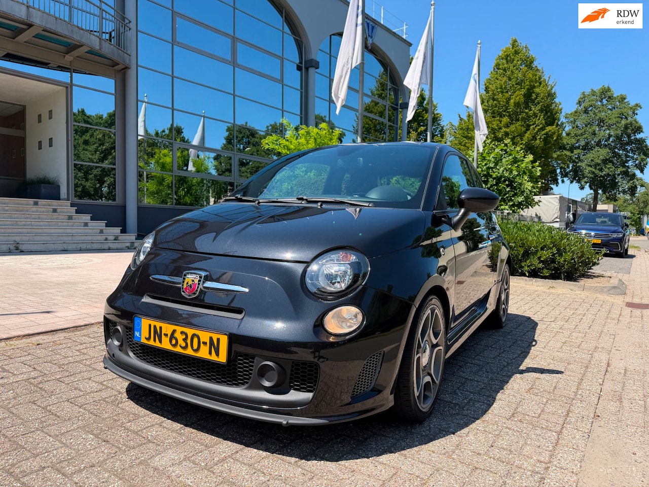 Fiat 500 Abarth - 1.4 T-Jet Elaborabile automaat ,leer ,apk - AutoWereld.nl