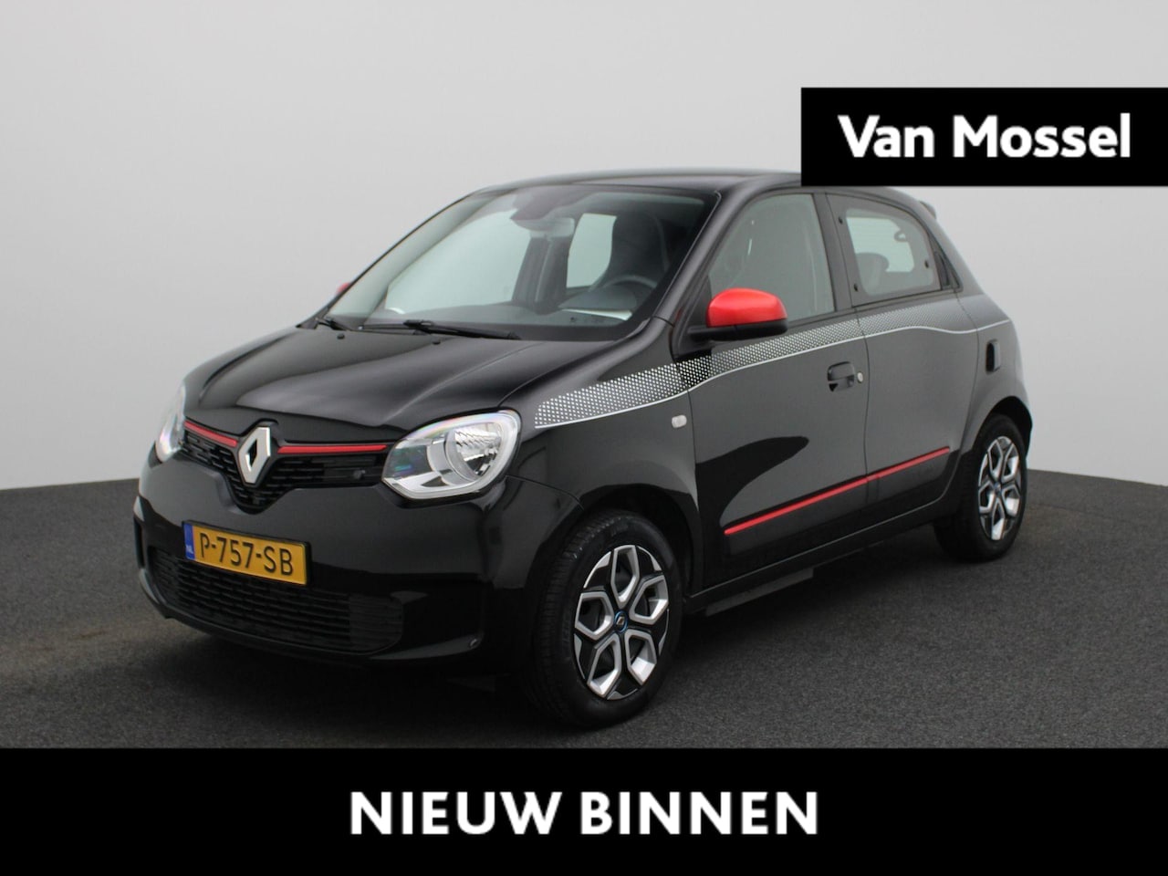 Renault Twingo Z.E. - R80 Collection | Pack Look Exterieur 'Rouge' | Striping 'Dots' | 7" EasyLink Multimediasys - AutoWereld.nl