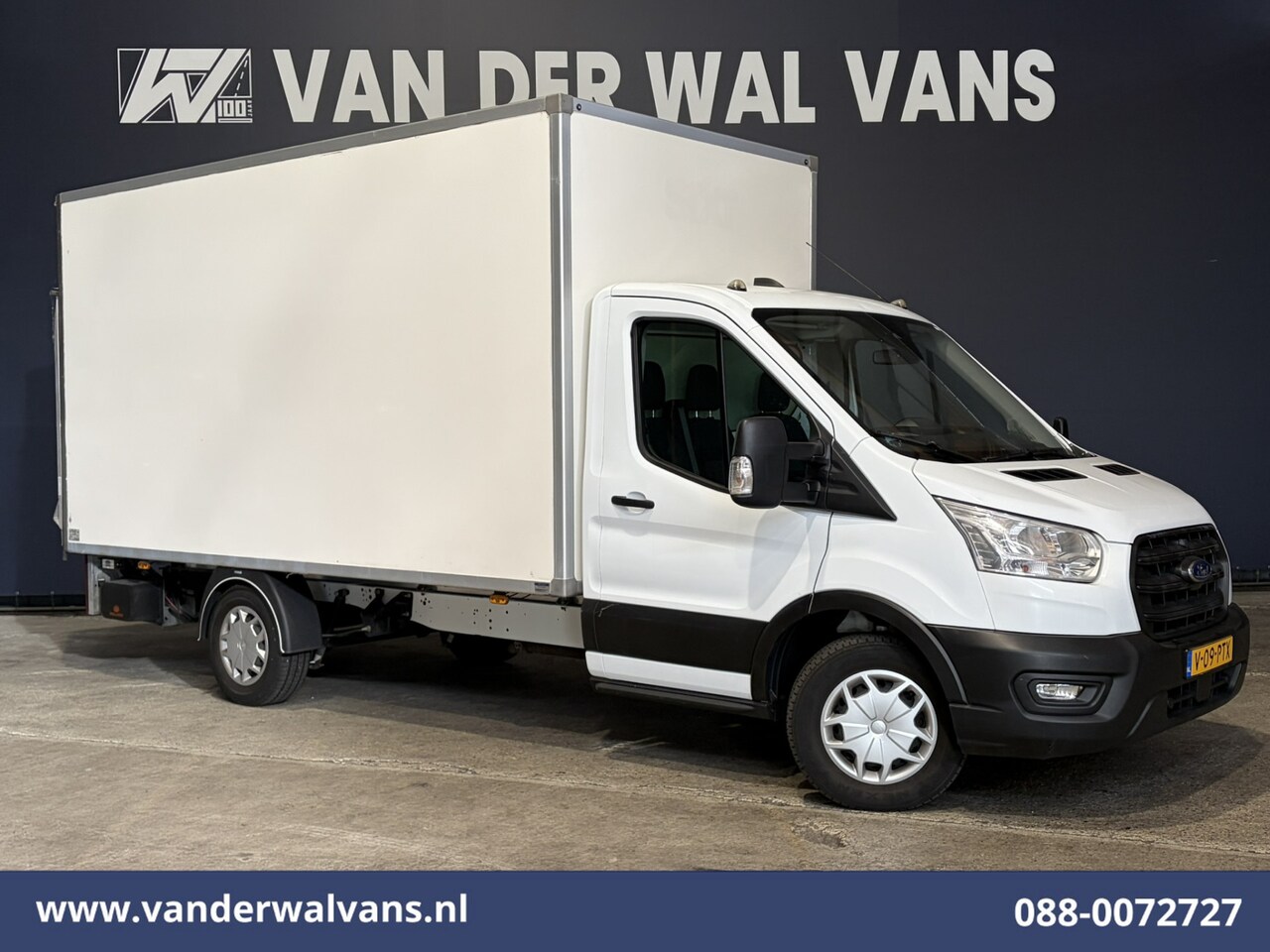 Ford Transit - 2.0 TDCI 130pk Bakwagen Laadklep Euro6 Airco | 1040kg laadvermogen | Cruisecontrol | Verwa - AutoWereld.nl