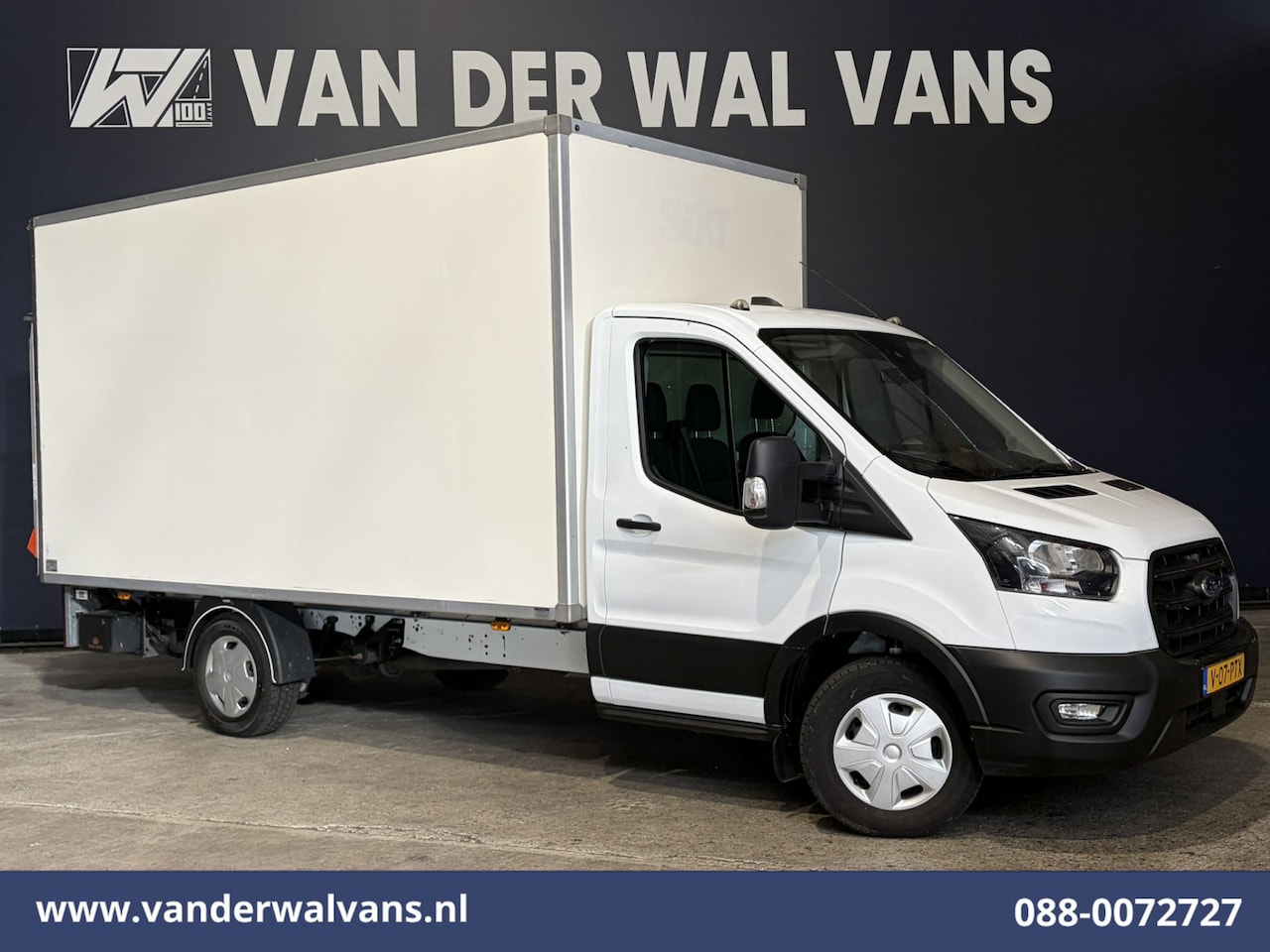 Ford Transit - 2.0 TDCI 130pk Bakwagen Laadklep Euro6 Airco | 1040kg laadvermogen | Cruisecontrol | Verwa - AutoWereld.nl