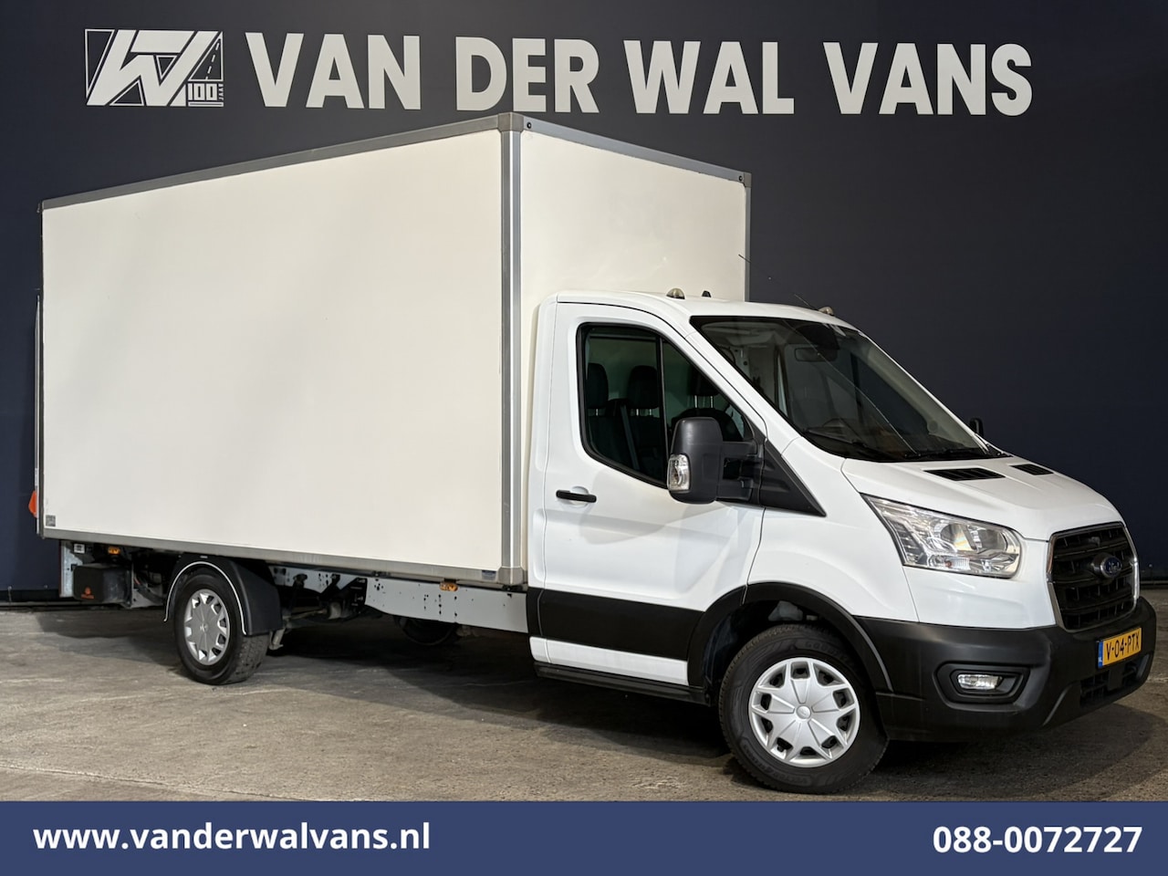 Ford Transit - 2.0 TDCI 160pk Bakwagen Laadklep Euro6 Airco | 1040kg laadvermogen | Cruisecontrol | Verwa - AutoWereld.nl