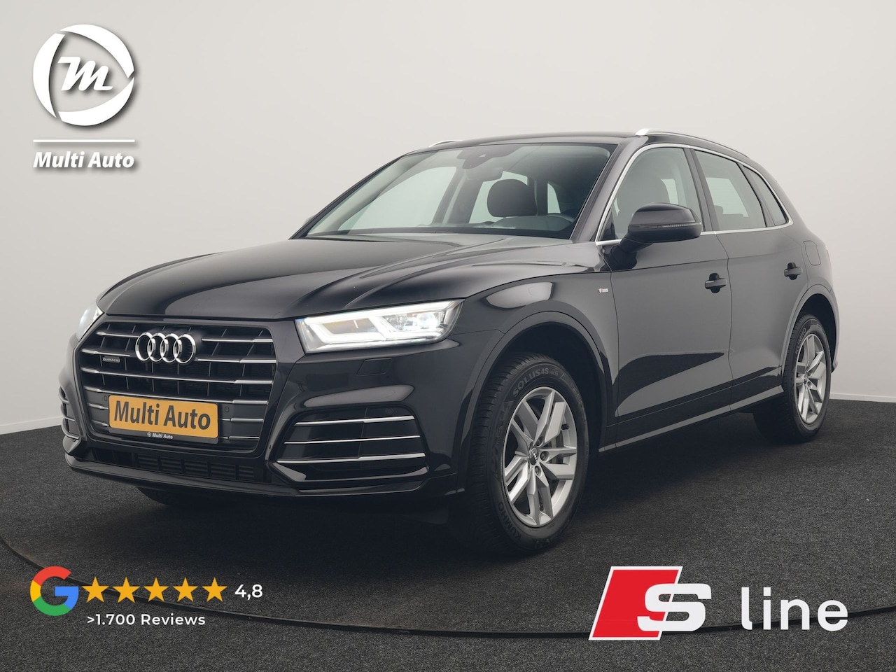 Audi Q5 - 55 TFSI e S Line PHEV 367pk Dealer O.H. | Voorstoelen Verwarmd | Keyless Entry | Drive Sel - AutoWereld.nl