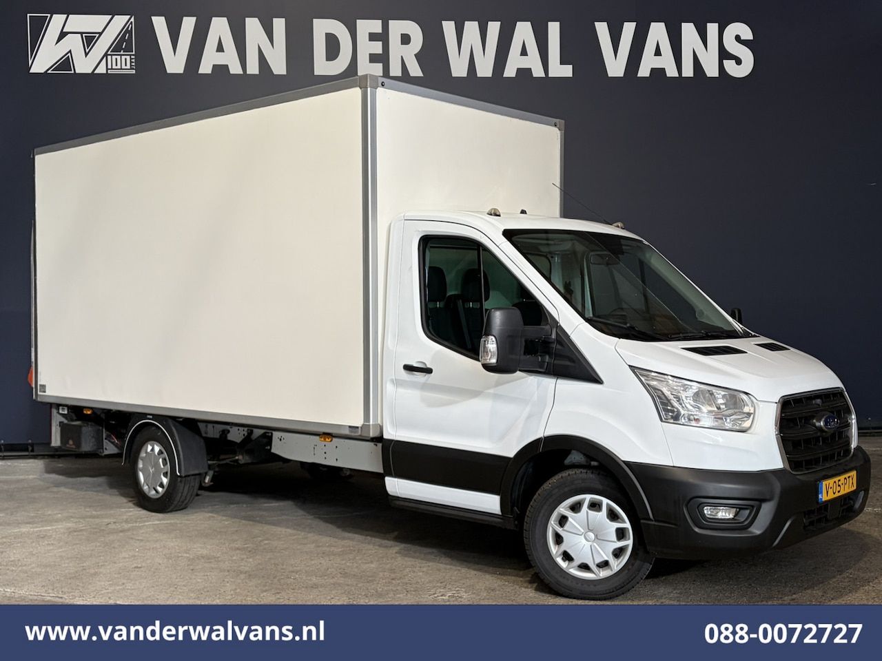 Ford Transit - 2.0 TDCI 160pk Bakwagen Laadklep Euro6 Airco | 1040kg laadvermogen | Cruisecontrol | Verwa - AutoWereld.nl
