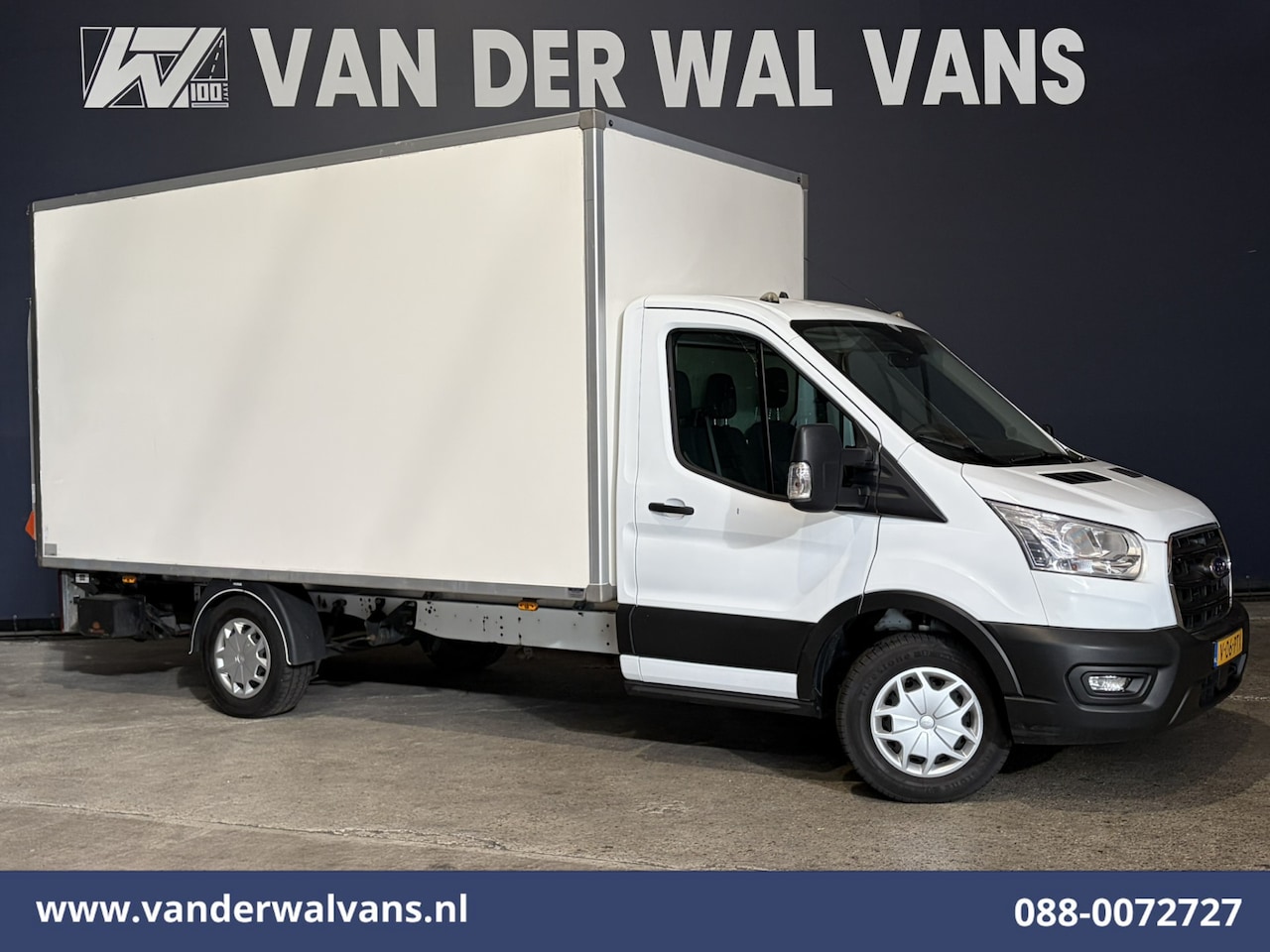 Ford Transit - 2.0 TDCI 160pk Bakwagen Laadklep Euro6 Airco | 1040kg laadvermogen | Cruisecontrol | Verwa - AutoWereld.nl