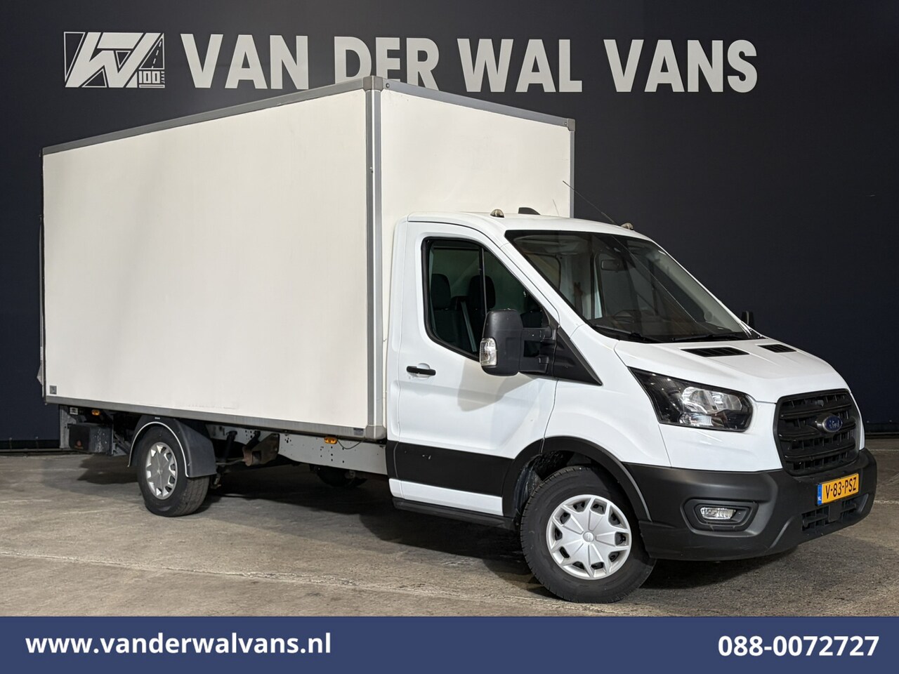 Ford Transit - 2.0 TDCI 160pk Bakwagen Laadklep Euro6 Airco | 1040kg laadvermogen | Cruisecontrol | Verwa - AutoWereld.nl