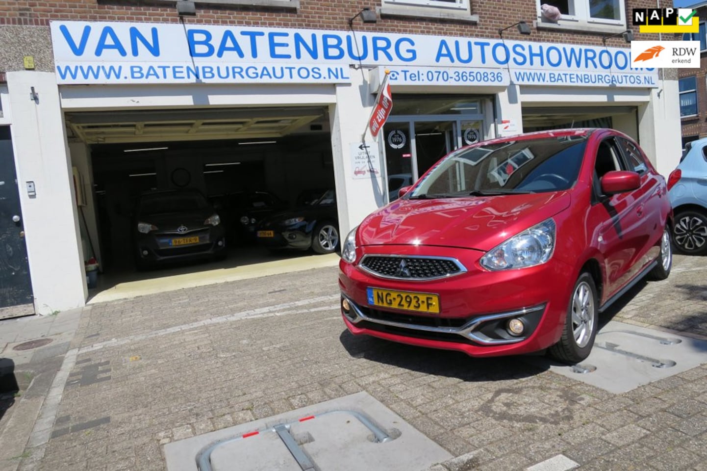 Mitsubishi Space Star - 1.0 Bright | Automaat | Airco | Onderhoudboekjes aanwezig | Trekhaak afneembaar | Financ. - AutoWereld.nl
